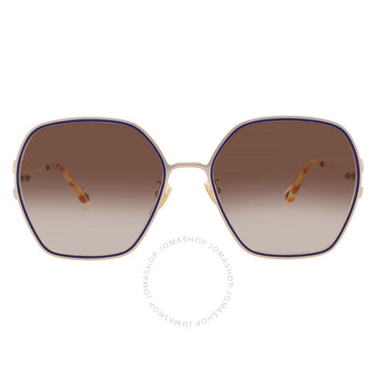 ChloÃ©, Brown Butterfly Ladies Sunglasses