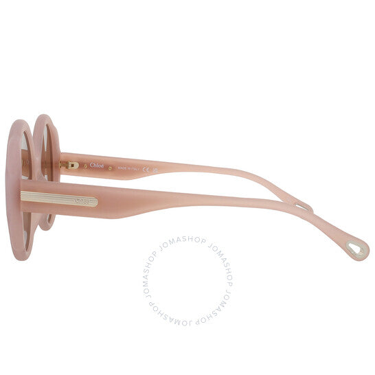 ChloÃ©, Brown Round Ladies Sunglasses