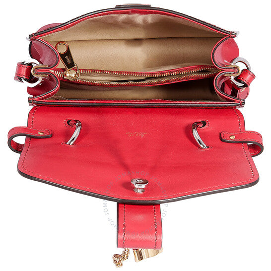 ChloÃ©, Calfskin Crocodile Embossed Small Aby Day Shoulder Bag