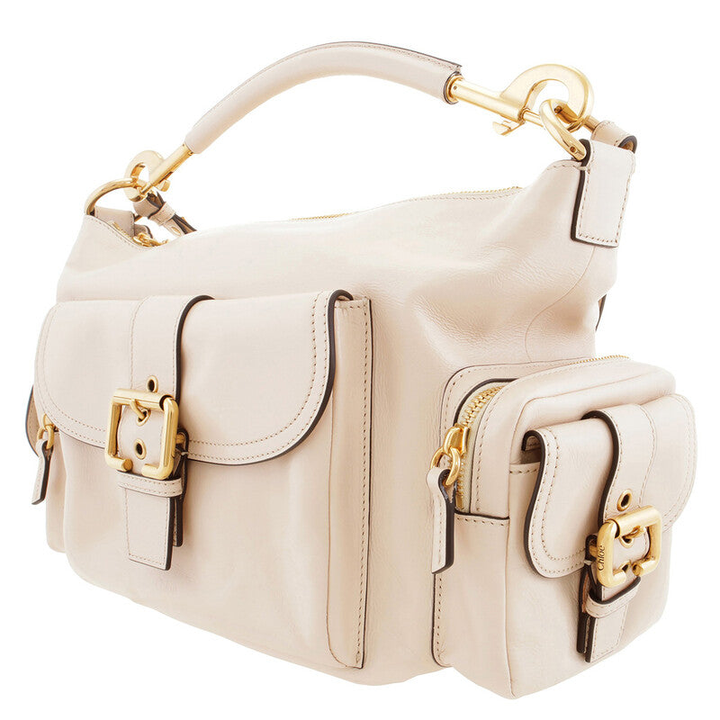 Camera Bag In Shiny Leather