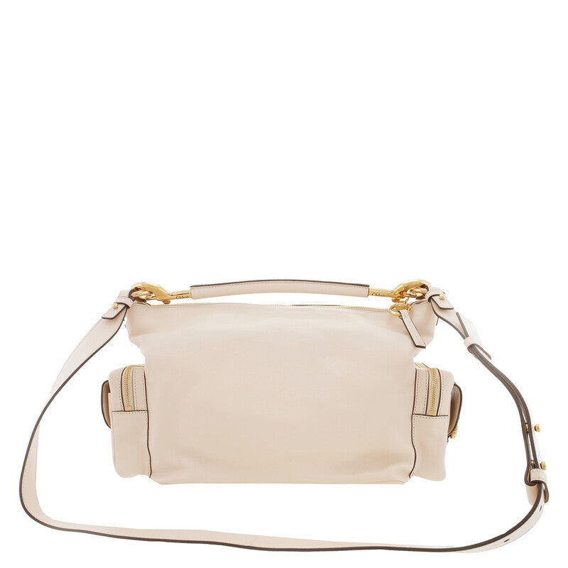 Camera Bag In Shiny Leather