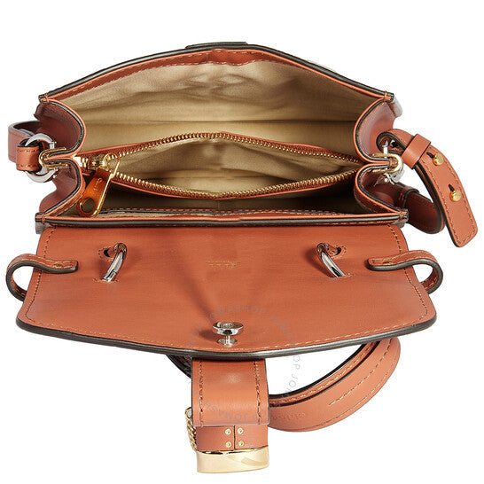 ChloÃ©, Crocodile Embossed Small Aby Day Shoulder Bag