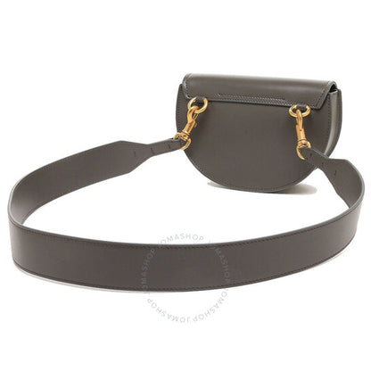 ChloÃ©, Elephant Grey Ladies Marcie Leather Shoulder Bag