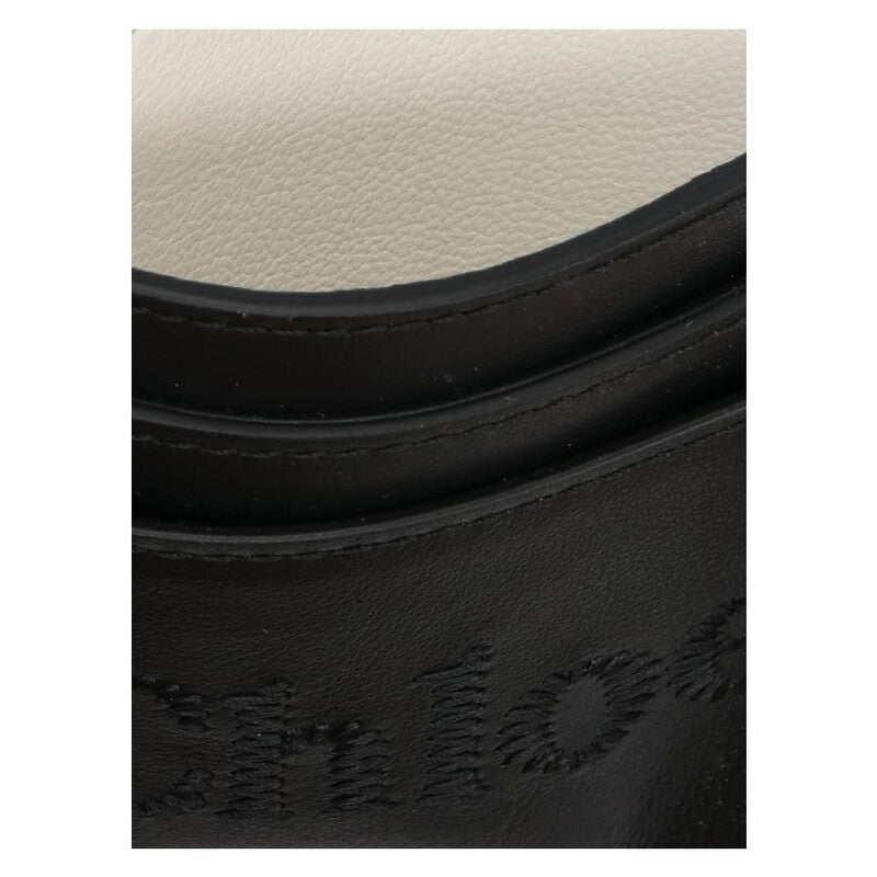 Embroidered Logo Sense Card Holder In Soft Leather
