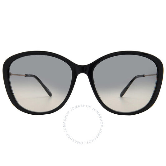 نظارة شمسية نسائية من كلوي، بتصميم فراشة رمادية متدرجة