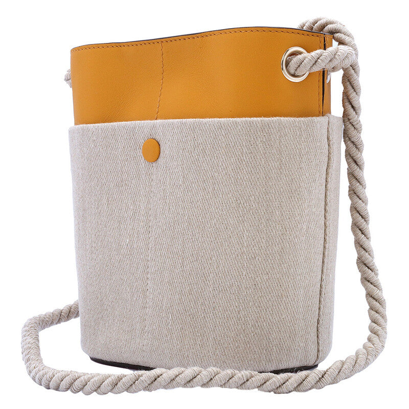 Ladies Sunflower Yellow Small Key Bucket Bag