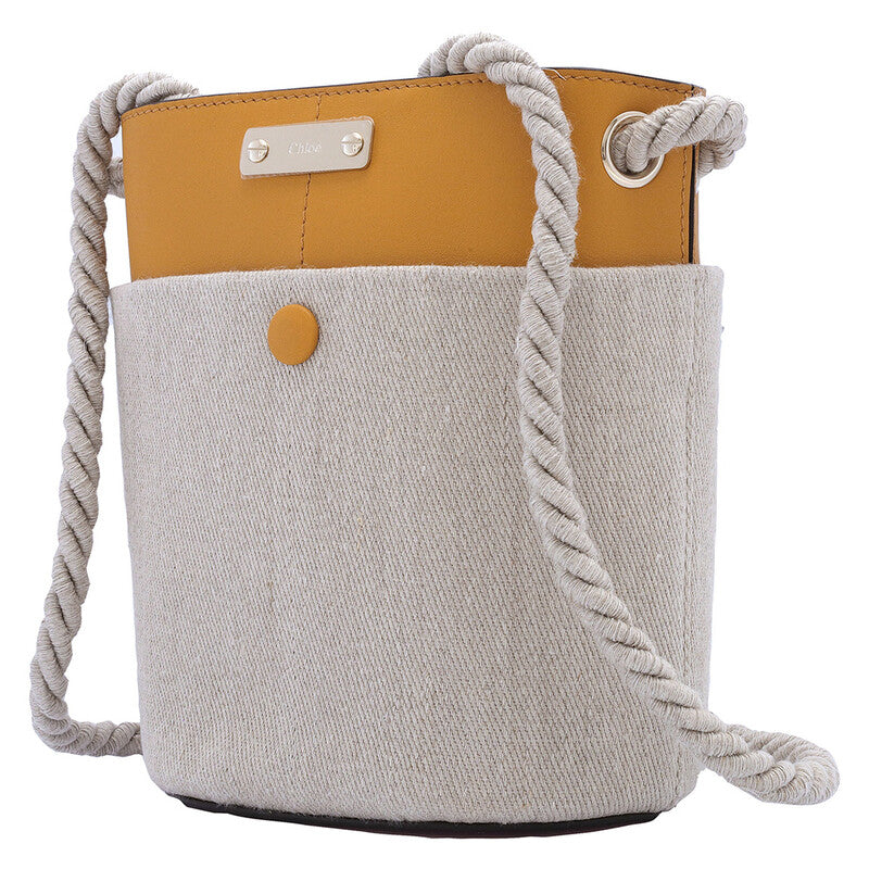 Ladies Sunflower Yellow Small Key Bucket Bag