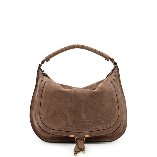 Marcie Suede Shoulder Bag