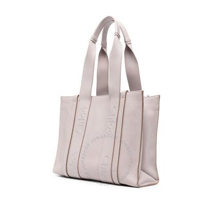 ChloÃ©, Medium Woody Leather Tote Bag