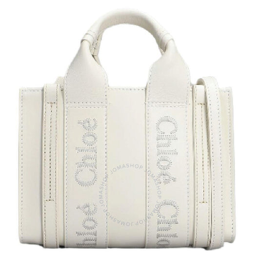ChloÃ©, Mini Woody Leather Tote Bag
