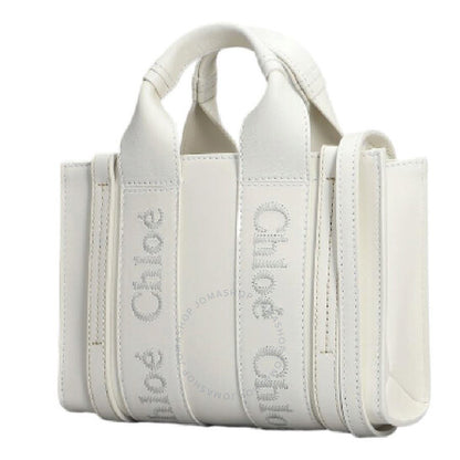 ChloÃ©, Mini Woody Leather Tote Bag