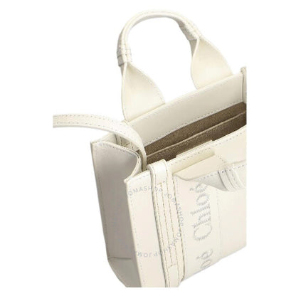 ChloÃ©, Mini Woody Leather Tote Bag