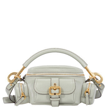 Small Camera Bag In Shiny Leather