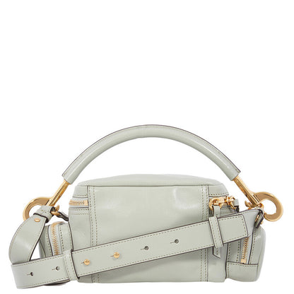 Small Camera Bag In Shiny Leather