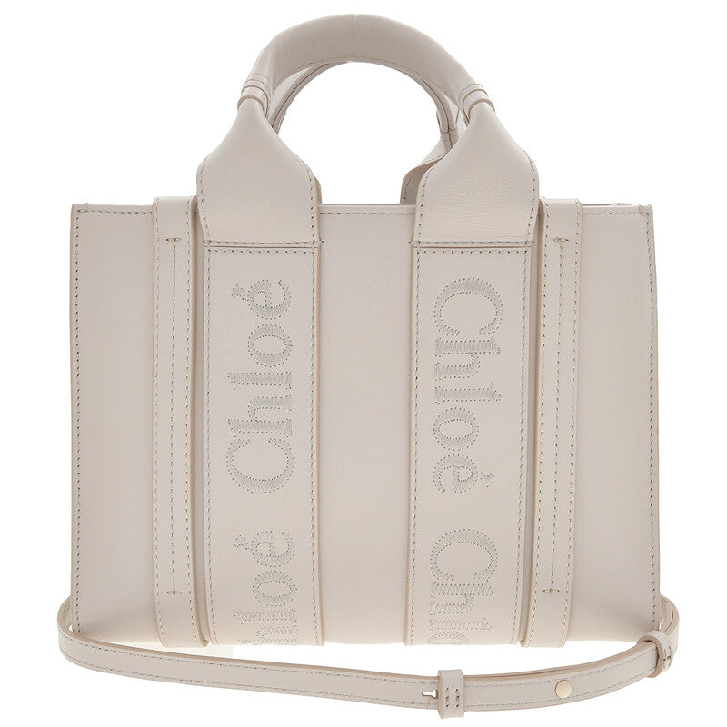 Small Woody Logo Tote Bag
