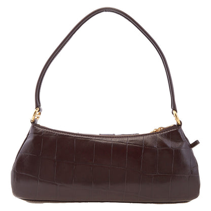 The 99 Shoulder Bag In Croco-Effect Leather