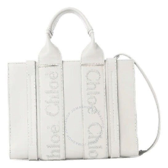ChloÃ©, Woody Leather Small Tote Bag