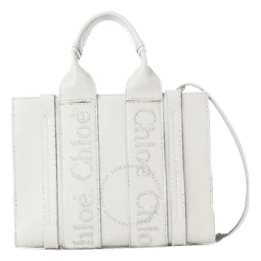 ChloÃ©, Woody Leather Small Tote Bag