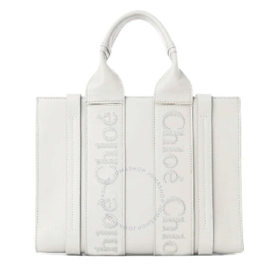 ChloÃ©, Woody Leather Small Tote Bag