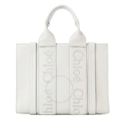 ChloÃ©, Woody Leather Small Tote Bag