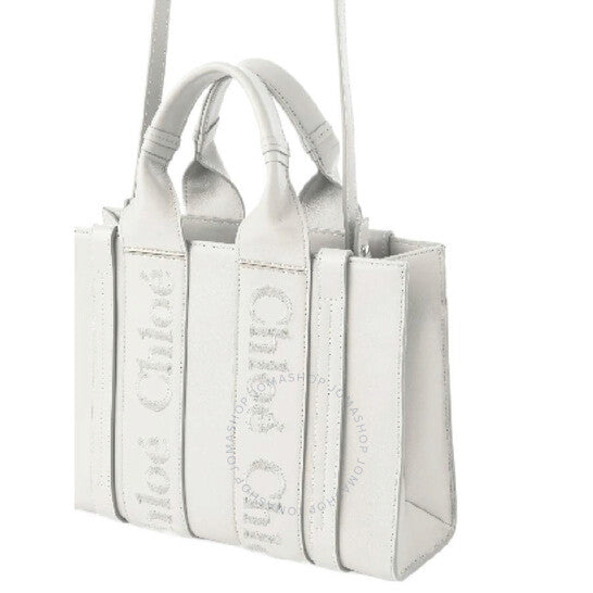 ChloÃ©, Woody Leather Small Tote Bag