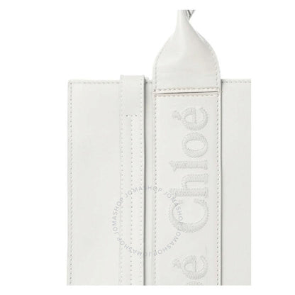 ChloÃ©, Woody Leather Small Tote Bag