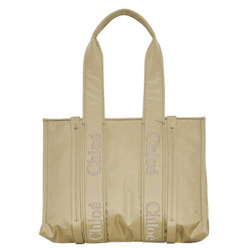 Woody Logo Medium Tote Bag