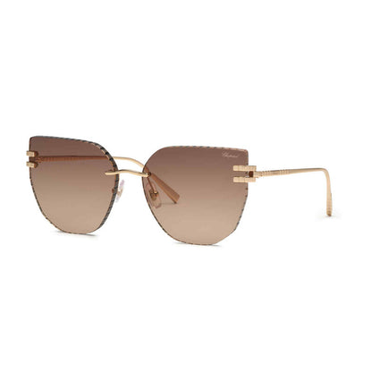 Brown Gradient Cat Eye Ladies Sunglasses