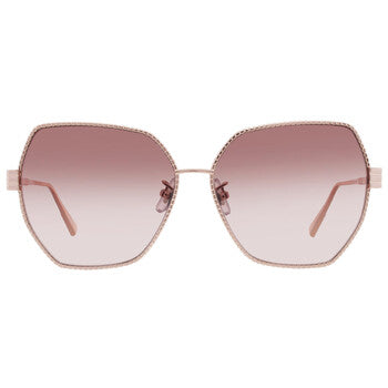 Brown Pink Gradient Butterfly Ladies Sunglasses