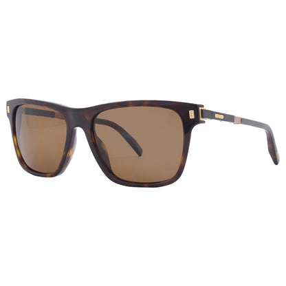 Brown Square Men's Sunglasses
