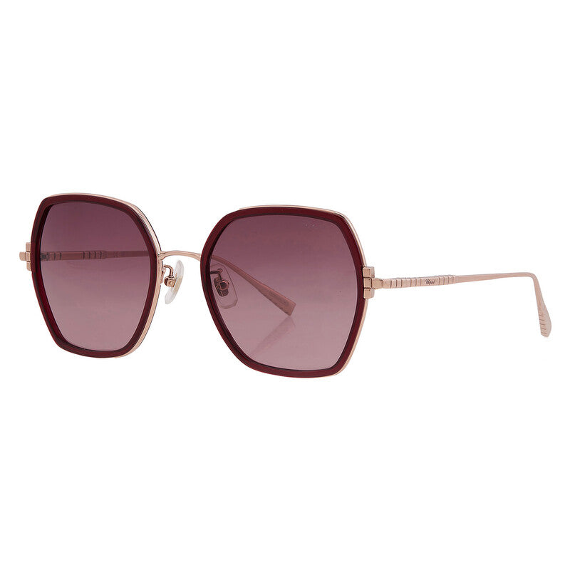 Burgundy Butterfly Ladies Sunglasses