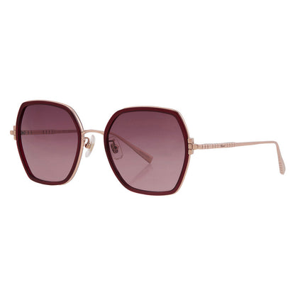 Burgundy Butterfly Ladies Sunglasses