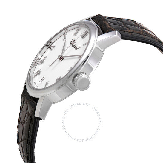 شوبارد، ساعة كلاسيكية أوتوماتيكية للسيدات بمينا أبيض