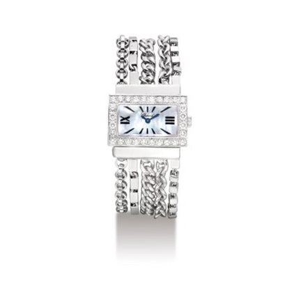 Chopard, Diamond White Mother of Pearl Dial Ladies Watch