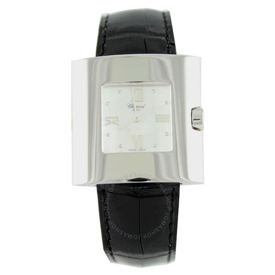 Chopard, Eliptical Mother of Pearl 18kt White Ladies Watch