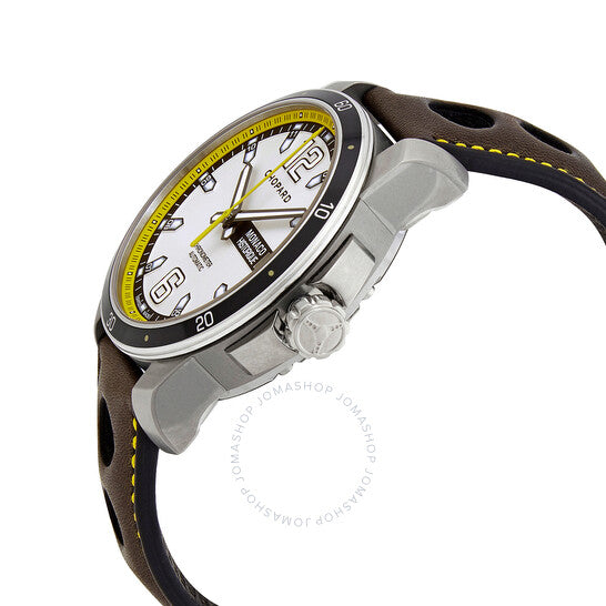 Chopard, G.P.M.H. Snailed Grey Dial Titanium Men's Watch 168568-3001