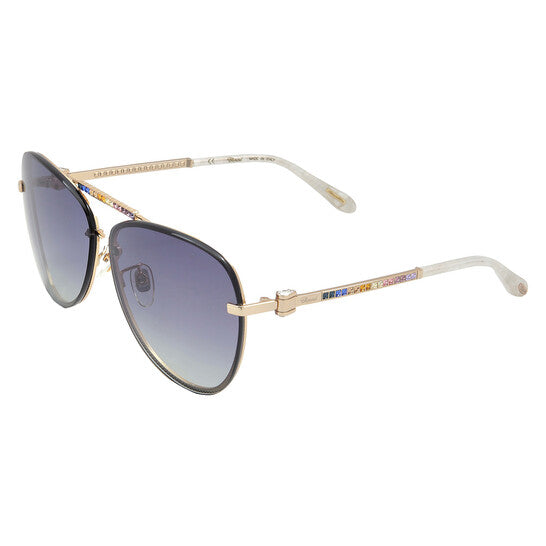 Grey Gradient Pilot Ladies Sunglasses