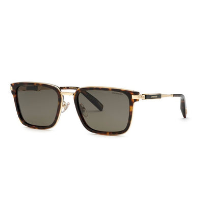 Grey Green Square Men's Sunglasses