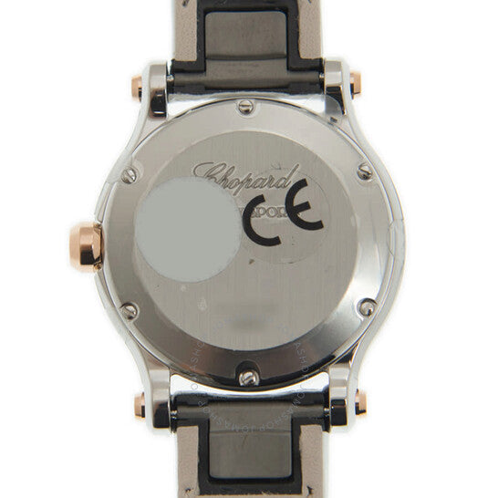 شوبارد، ساعة هابي هارت النسائية ذات الميناء الأبيض