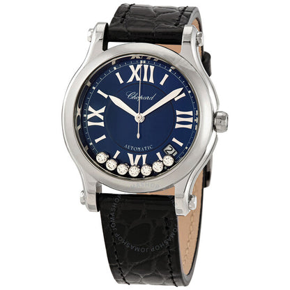 Chopard, Happy Sport Automatic Blue Dial Ladies Watch