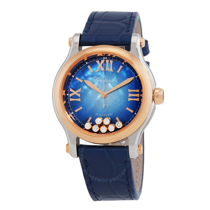 Chopard, Happy Sport Automatic Blue Dial Ladies Watch