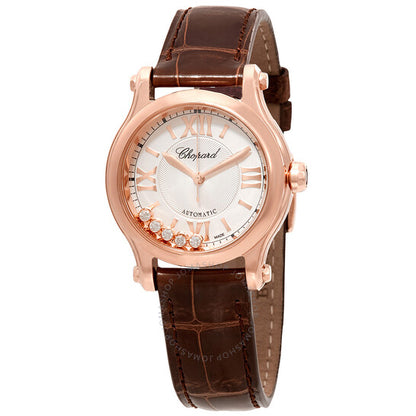 Chopard, Happy Sport Automatic Silver Dial Ladies Watch