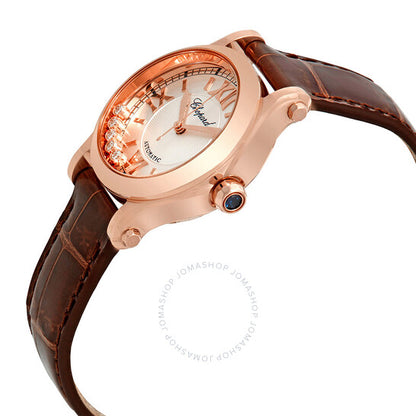 Chopard, Happy Sport Automatic Silver Dial Ladies Watch