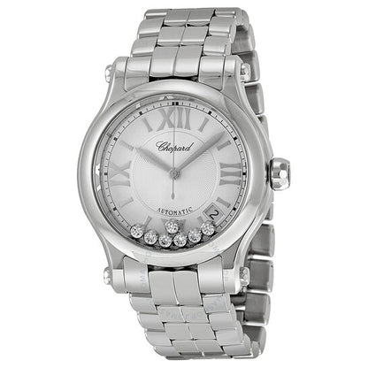 Chopard, Happy Sport Automatic Silver Dial Ladies Watch