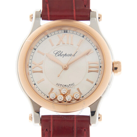 Chopard, Happy Sport Automatic Silver Dial Ladies Watch