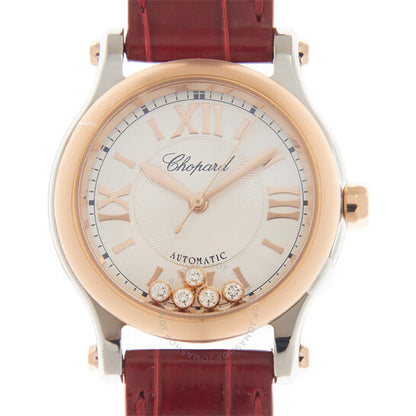 Chopard, Happy Sport Automatic Silver Dial Ladies Watch
