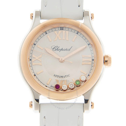 Chopard, Happy Sport Automatic Silver Dial Ladies Watch
