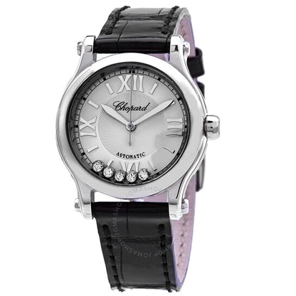 Chopard, Happy Sport Automatic Silver Dial Ladies Watch