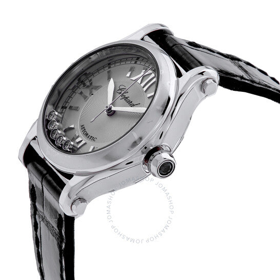 Chopard, Happy Sport Automatic Silver Dial Ladies Watch