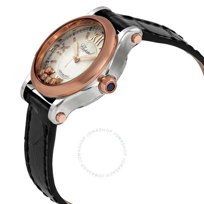 Chopard, Happy Sport Automatic Silver Dial Ladies Watch